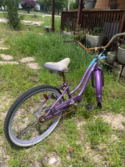 Purple bike