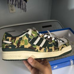 Bape Adidas Forum Low 