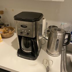 Cuisineart coffee maker and kettle