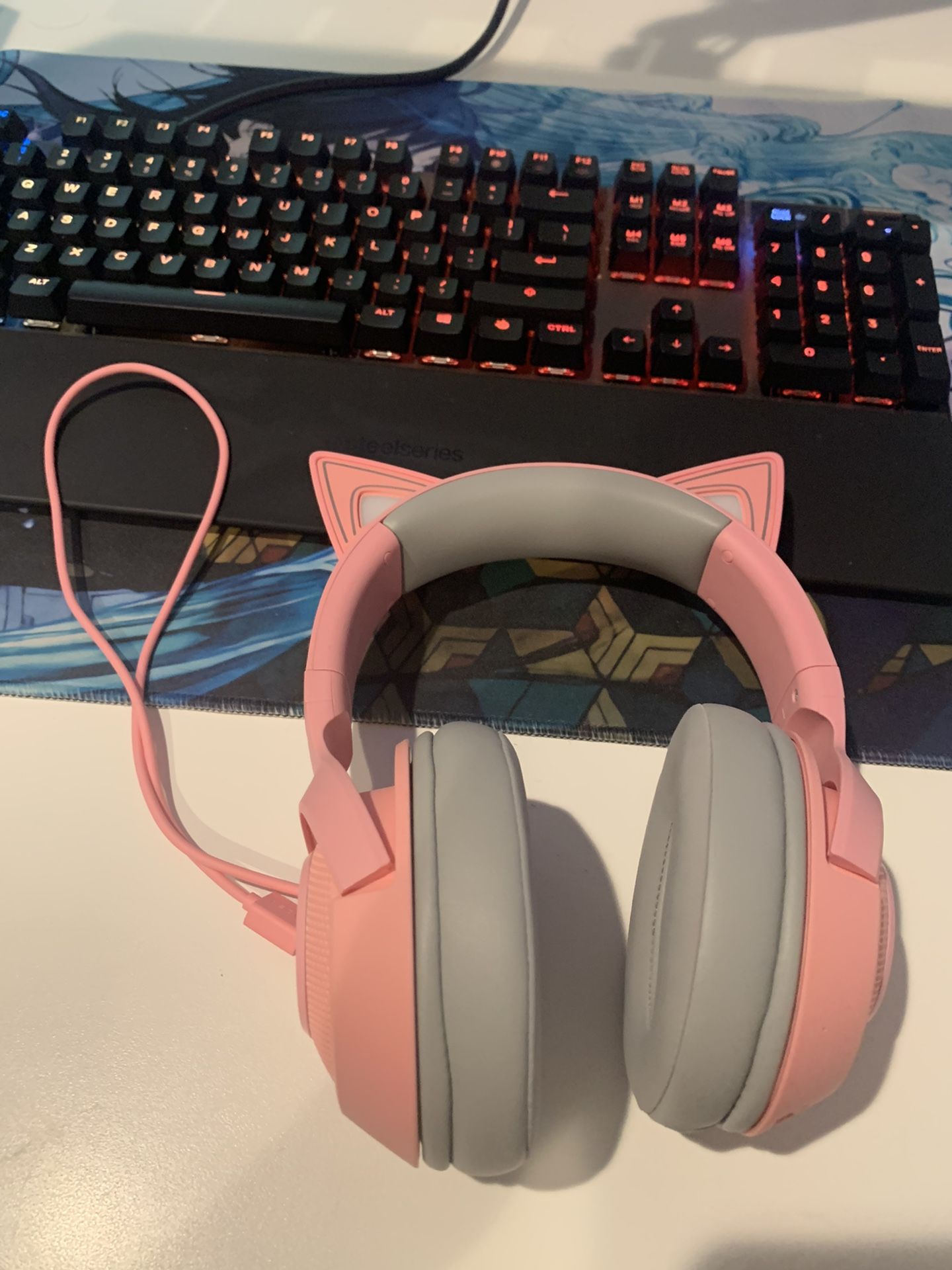 Kraken Kitty Rgb Wireless Headset Gaming
