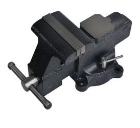 New in the box 6” in. Forged Steel Bench Vise with Swivel Base Black