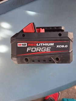 Milwaukee forge 4AH battery