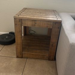 Wood Coffee Table- Living Spaces 