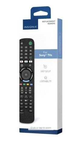 Insignia Remote For Sony TV's