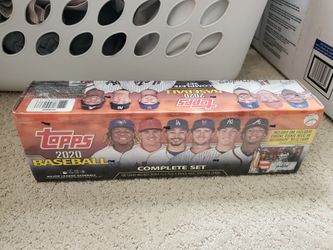 2020 Topps Baseball Complete Set Orange Target Exclusive 1 Chrome Rookie Relic or Rookie Relic Auto per box