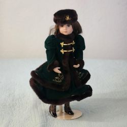 Porcelain  Doll. Antique.