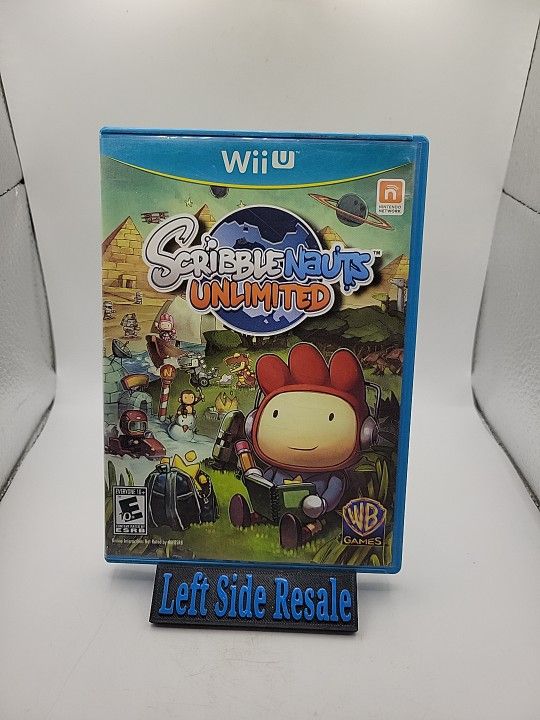 Scribblenauts Unlimited ( Nintendo Wii U, 2012 ) - CIB -