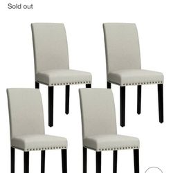 New Set Of Four Dining Chairs 