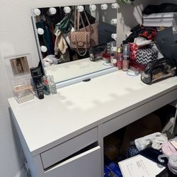 Vanity With Mirror