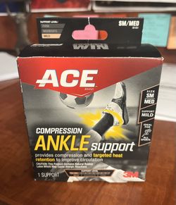 ACE Compression Ankle Support/sleeve 