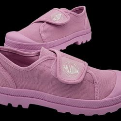 Palladium Pampa Ox Velgro Lavender Children’s Size 1.5M Usa