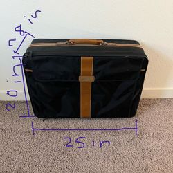 Adolfo Suitcase With Wheels & Handles