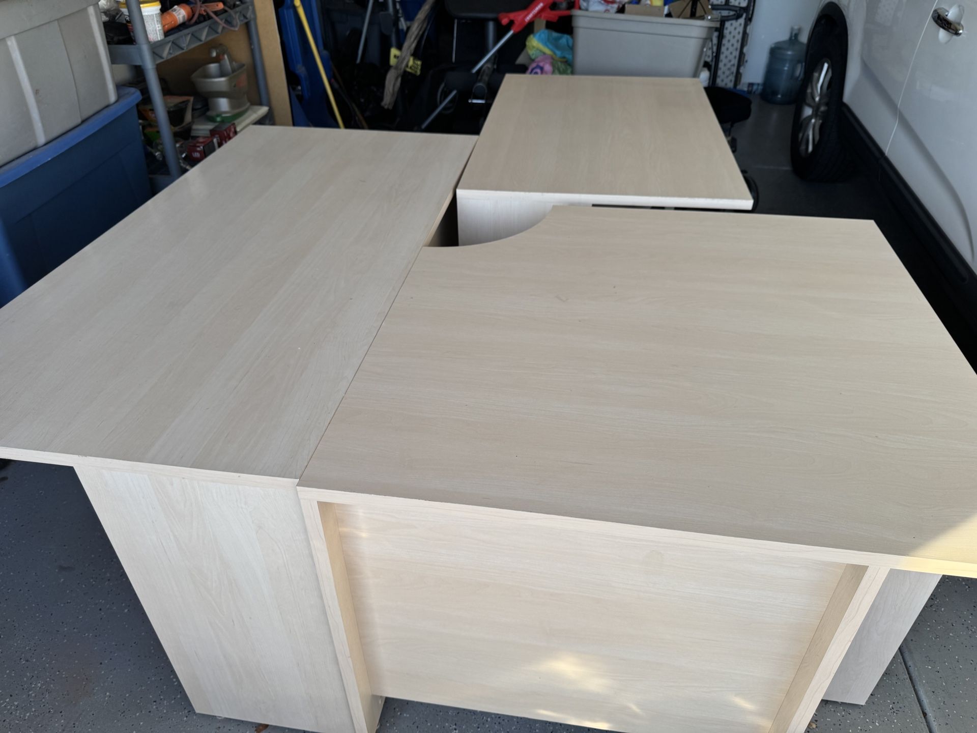 Free 3 Piece L Shaped Desk