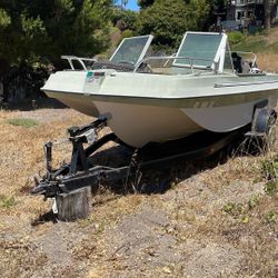 Seaport Boat For Sale With Trailer  Vintage