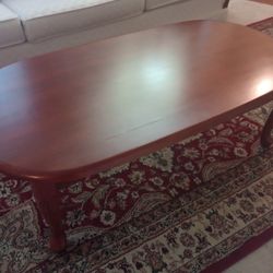 Coffee Table & 2 End Tables Cherry wood