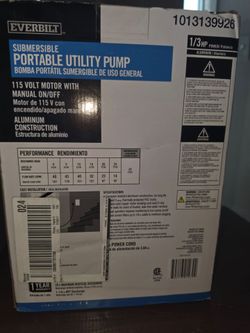 Utility pump