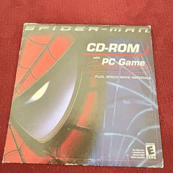 SPIDER-MAN CD-ROM w/ PC Game Kellogg's Cereal Mail-In Promo Activision Sony 2002