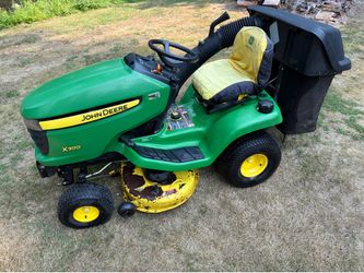 John Deere X300 Riding Lawnmower