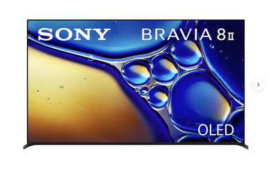 Sony 65" BRAVIA 8 II OLED 4K HDR Smart TV – K65XR80M2