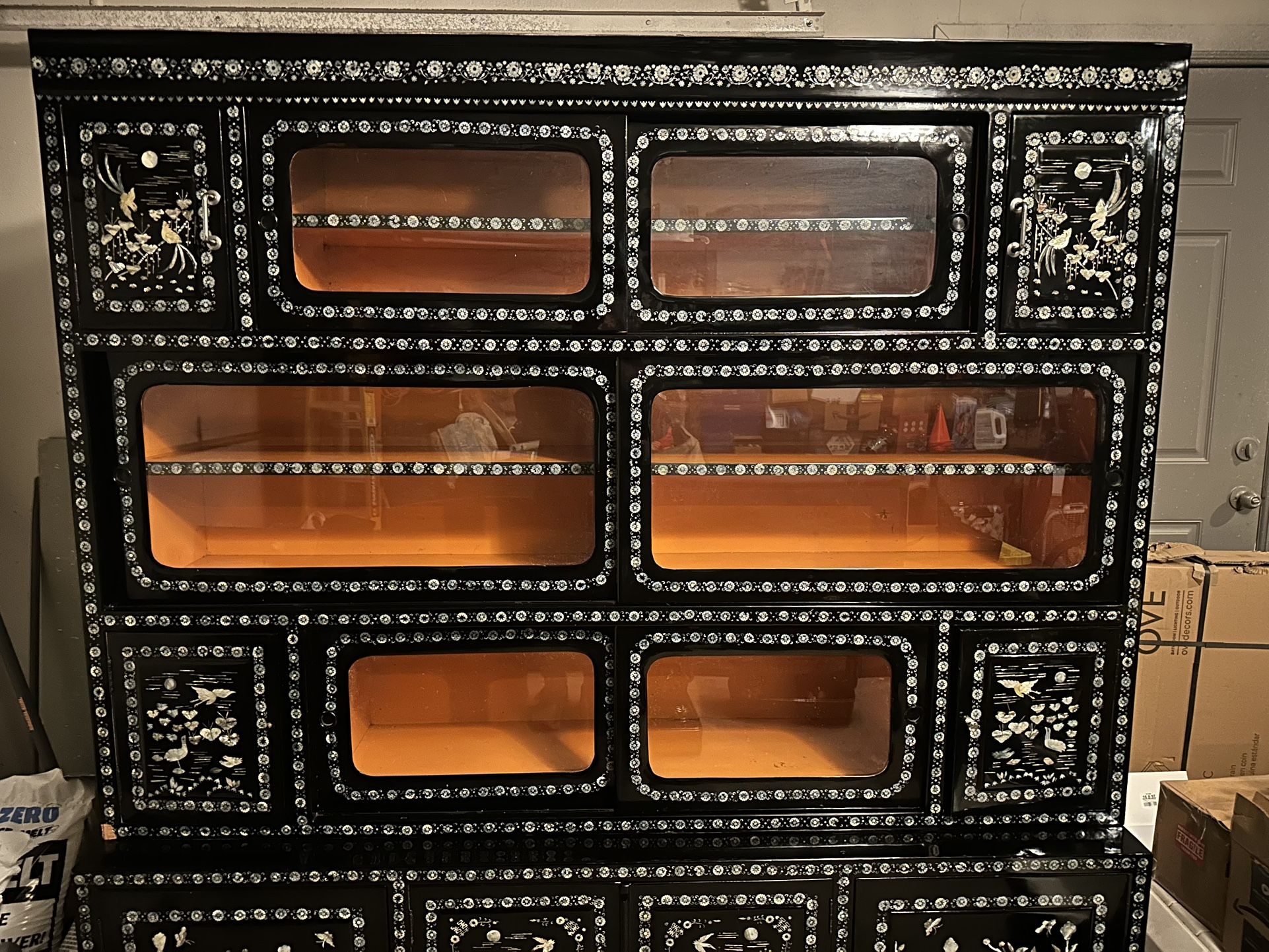 ***Mother Of Pearl Cabinet EXCELLENT CONDITION ***