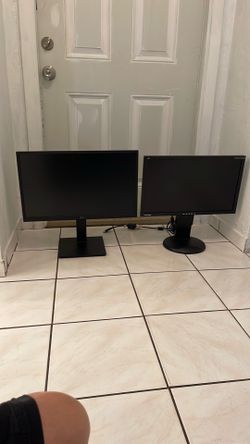 24” and 22” Monitors Bundle $59