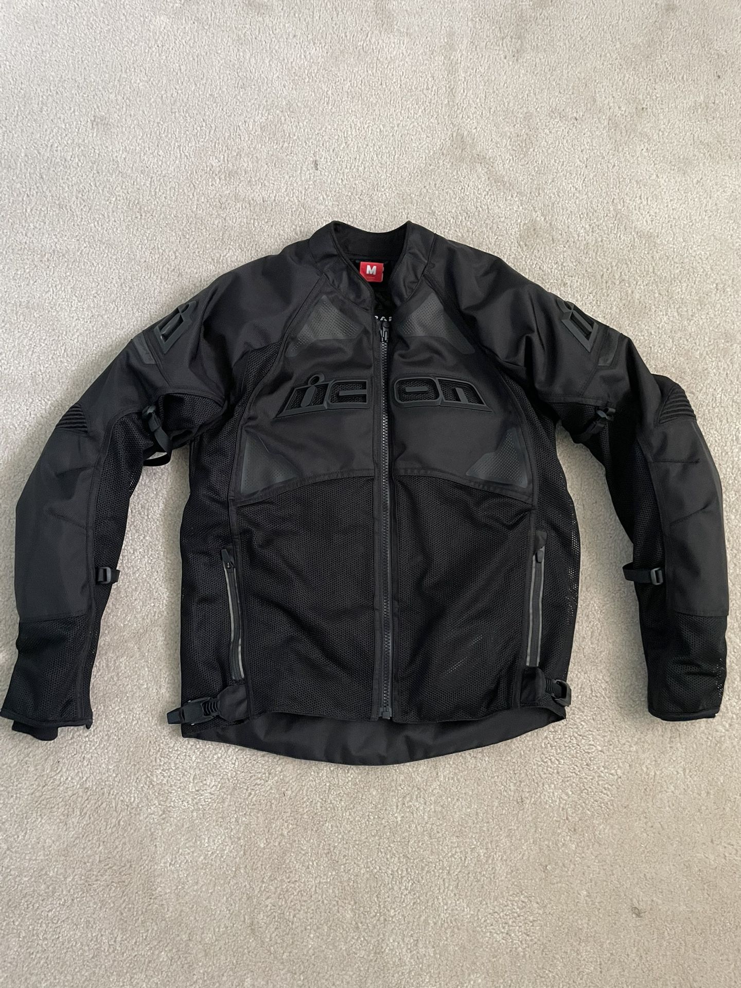 Icon Contra 2 Jacket [Stealth Black] SIZE M (PRICE IN DESCRIPTION)