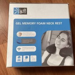 Gel Memory Foam Neck Rest 