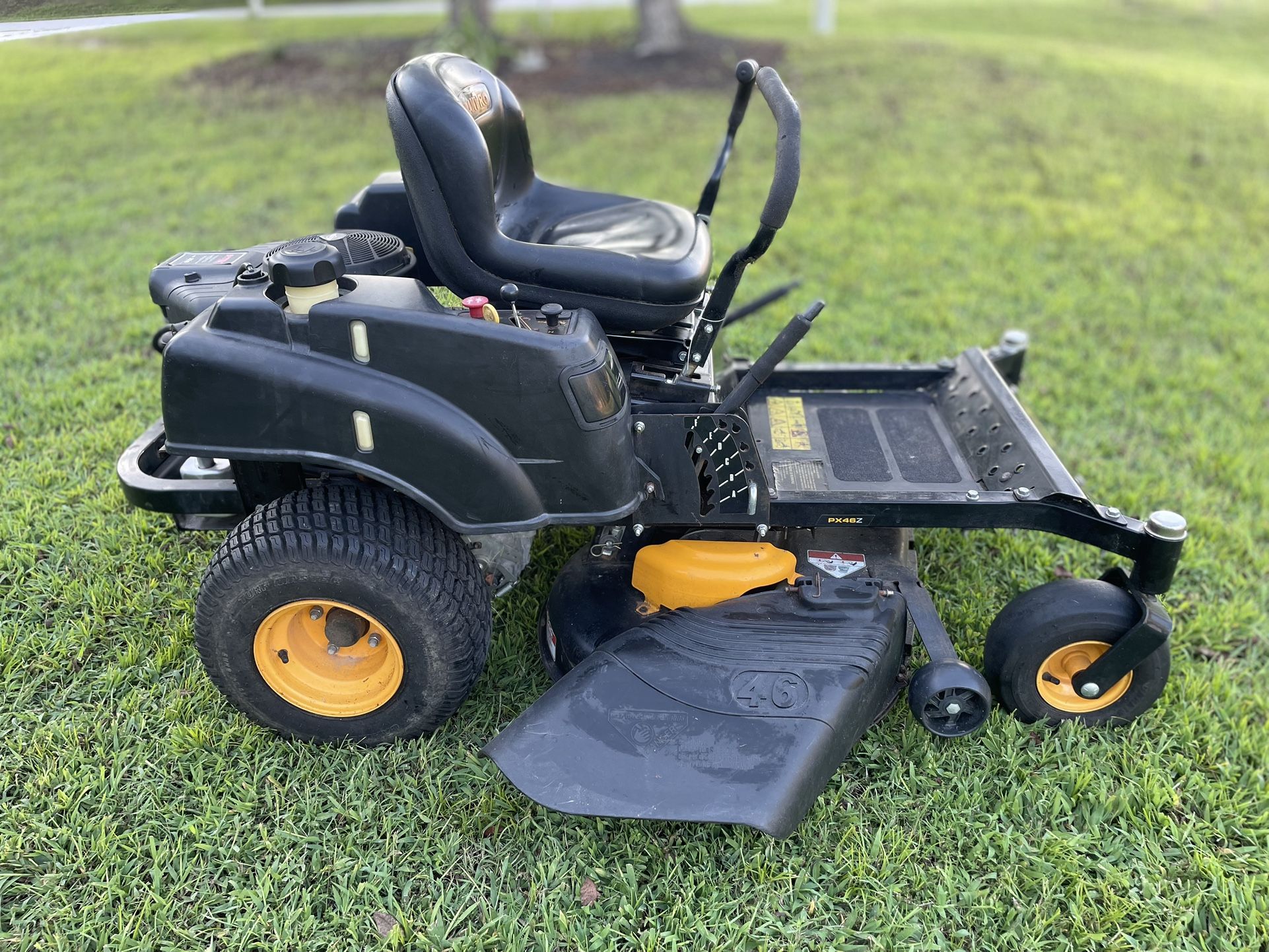 Poulan Pro PX46Z 46”Zero Turn.