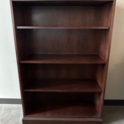 Solid wood bookshelves