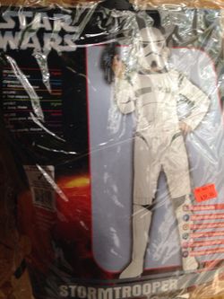 Storm trooper costume Star Wars
