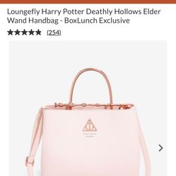 Loungefly Harry Potter Deathly Hollows Elder Wand Handbag