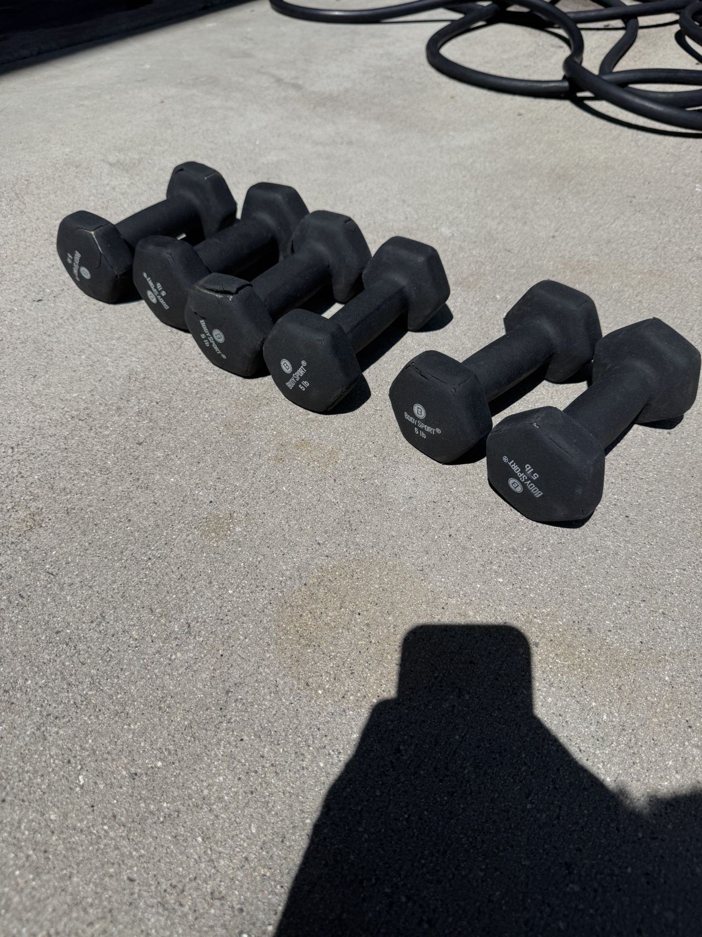 5lbs Dumbbells 3 Pairs! Shoot Your Best Offer!