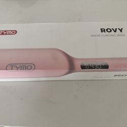 TYMO ROVY Beach Waves Curling Wand, Ionic Deep Waver Hair Curler Tool