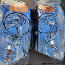 04-08 Ford F150 06-08 Lincoln Mark Lt Headlights Luces Micas Calaveras Faros Faroles Focos