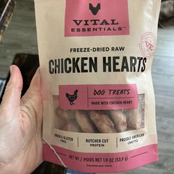 VITAL ESSENTIALS Freeze Dried Chicken Hearts