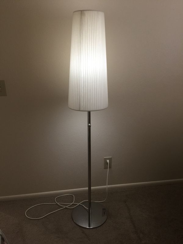 Ikea 365 Lunta Floor Lamp Chrome Plated Dimmable For In Arvada Co Offerup