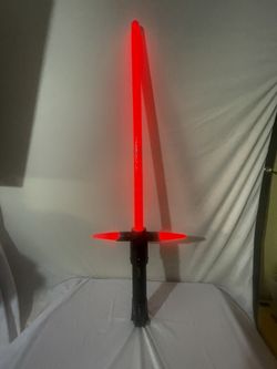 Star Wars The Black Series Kylo Ren Force FX Deluxe Lightsaber Disney Store....