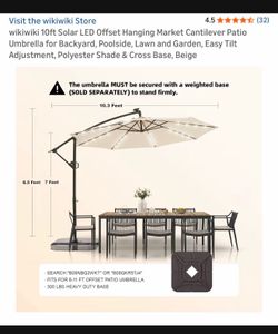 Patio Umbrella like new