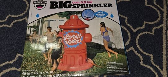 Big Sprinkler 6ft NEW