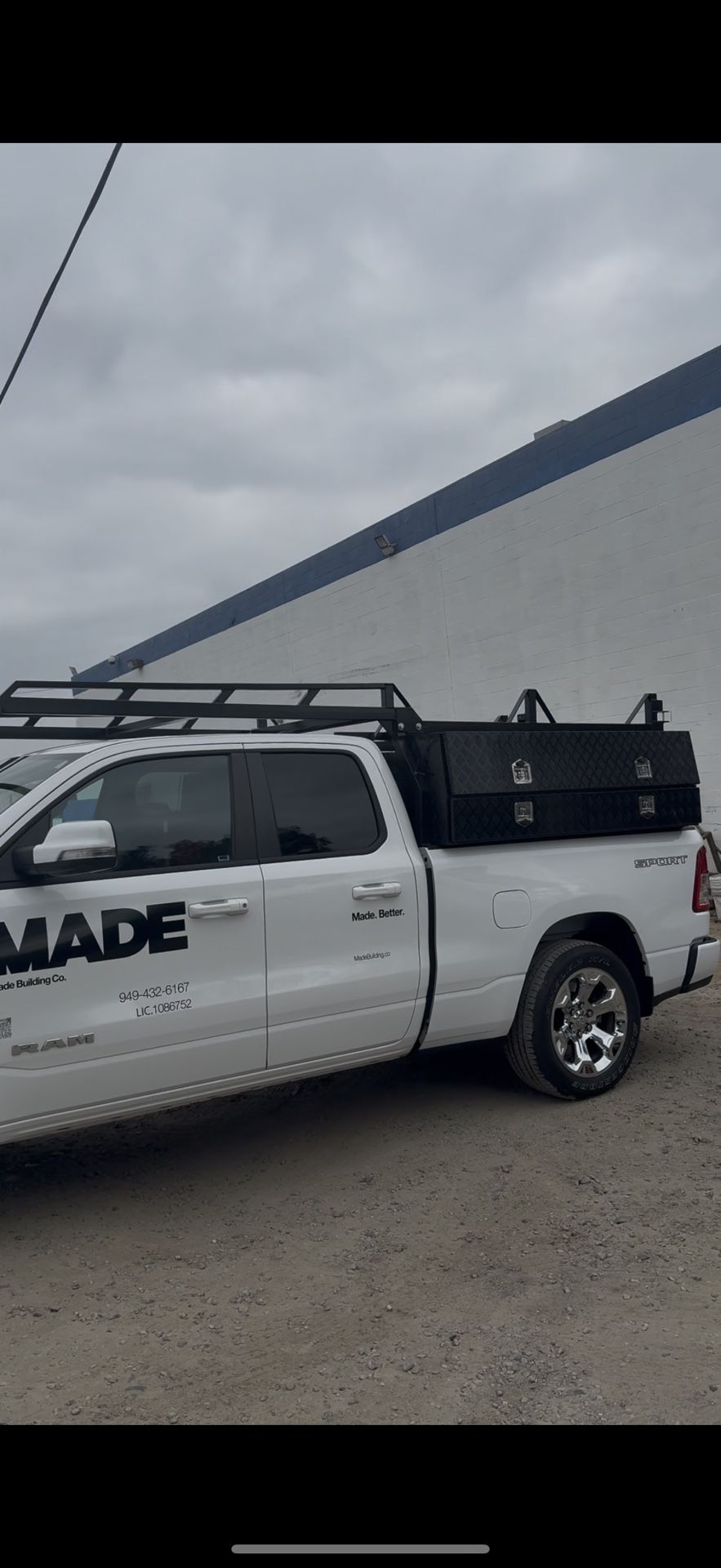 Forklift Ladder Rack