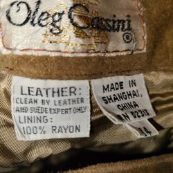 Leather Pants Size 14 (Childs)