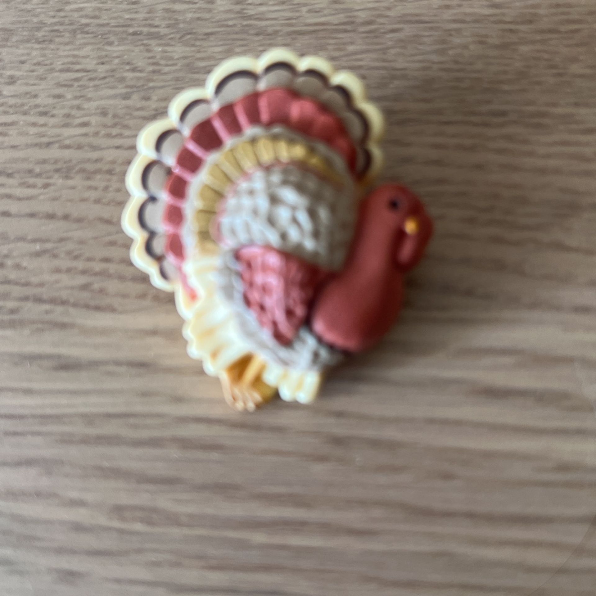 Thanksgiving Turkey Brooch