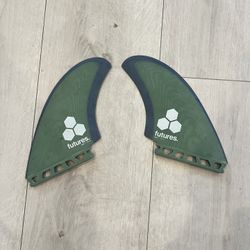 Futures BMT Channel Islands Twin Fins Set For Surfing 