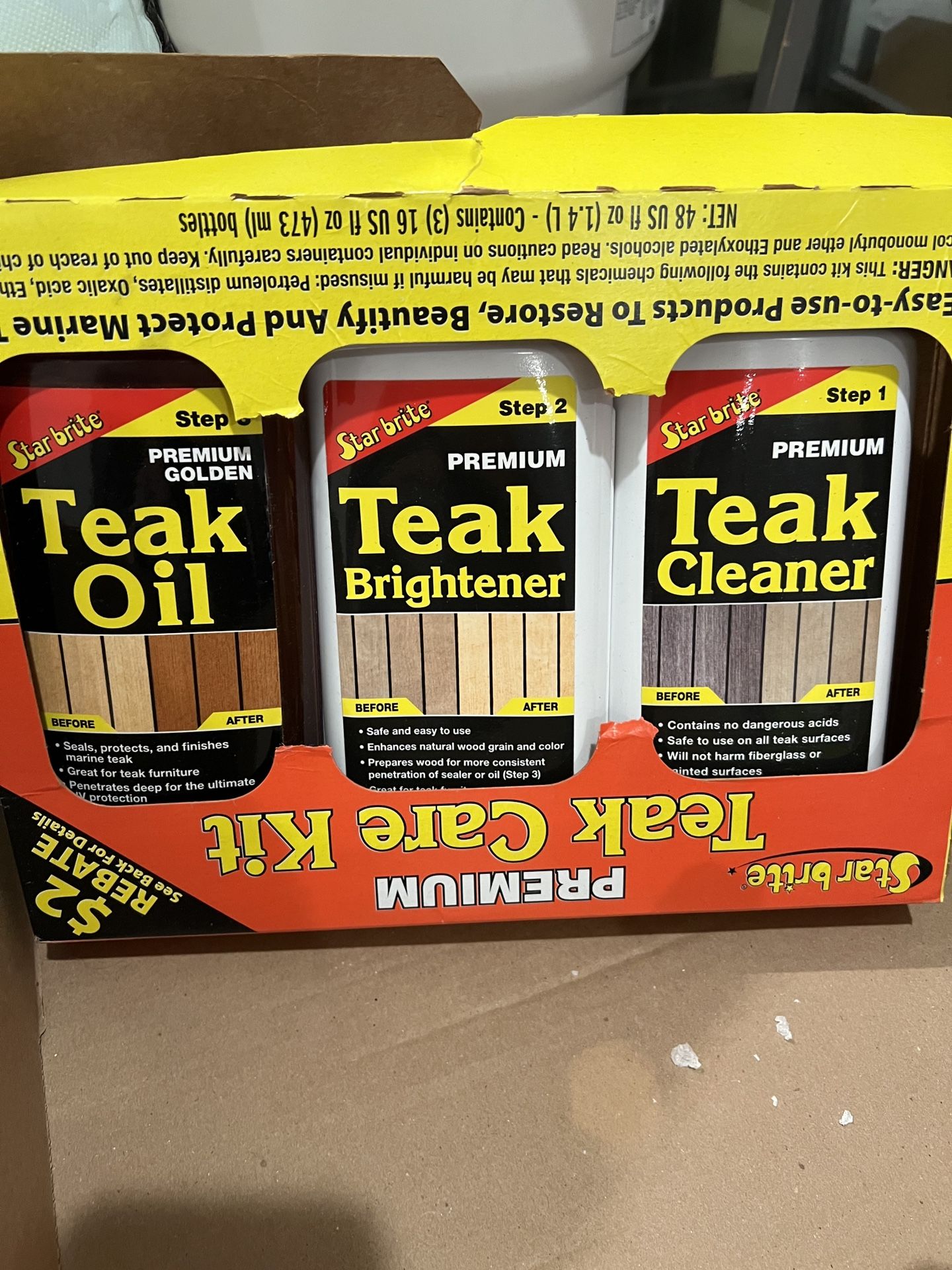 Teak Oil Set