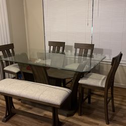 Glass Dining Table