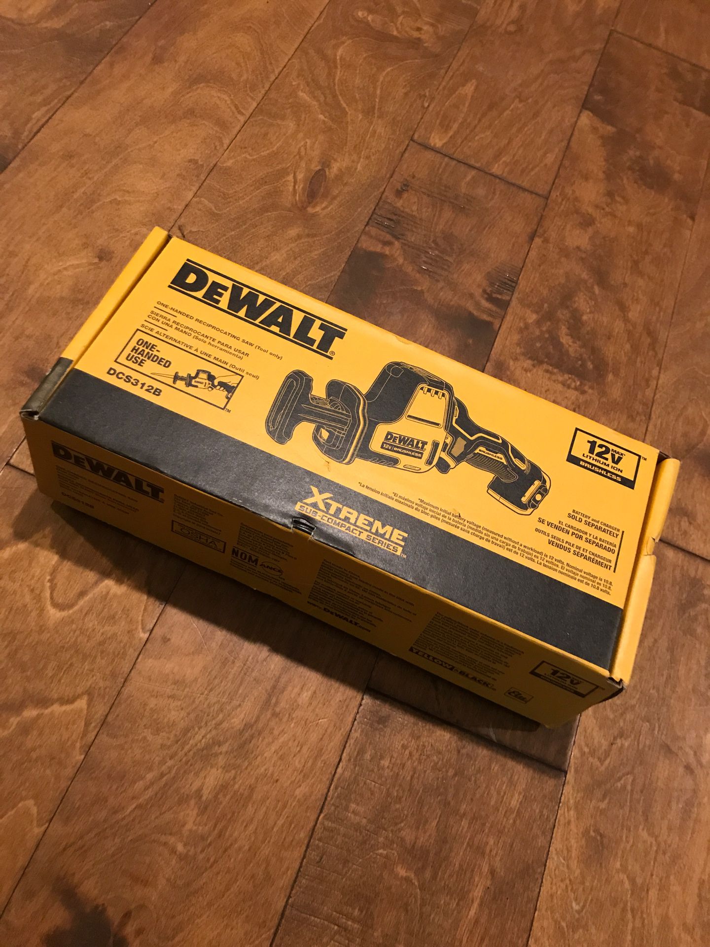 DeWalt One-Handed Reciprocating Saw (Tool Only)
