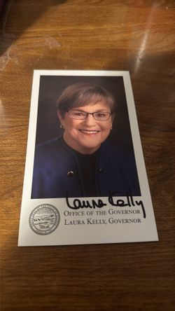 Laura Kelly Signed Photo (governor)
