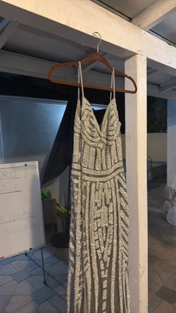 Silver gown
