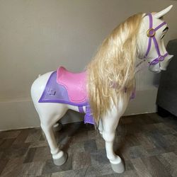 Disney Princess Playdate Maximus Horse Ride 32" Rapunzel Tangled