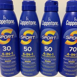 Coopertune Sport 4 In 1 Sunscreen Spray(*Please Read Post Description*)